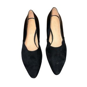 Madewell The Lizbeth Flat in Leather and Suede
Size 8